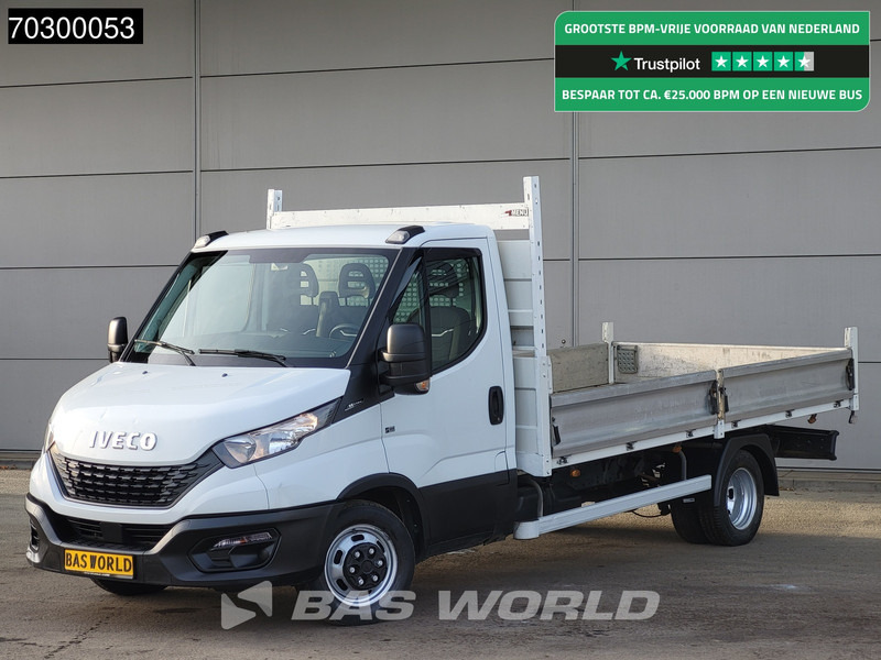 Iveco Daily 35C14 Open Laadbak 420cm Dubbellucht Airco Navi Cruise Pritsche Pickup Airco Cruise control - Bestelwagen met open laadbak: afbeelding 1 Iveco Daily 35C14 Open Laadbak 420cm Dubbellucht Airco Navi Cruise Pritsche Pickup Airco Cruise control - Bestelwagen met open laadbak: afbeelding 1