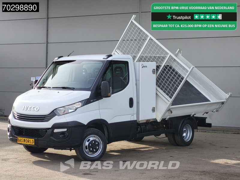 Iveco Daily 35C15 3.0L Kipper met Kist Dubbellucht 3,5t Trekhaak 150PK Airco Euro6 Tipper Benne Kieper Airco Trekhaak Cruise control - Kipper bestelwagen: afbeelding 1 Iveco Daily 35C15 3.0L Kipper met Kist Dubbellucht 3,5t Trekhaak 150PK Airco Euro6 Tipper Benne Kieper Airco Trekhaak Cruise control - Kipper bestelwagen: afbeelding 1