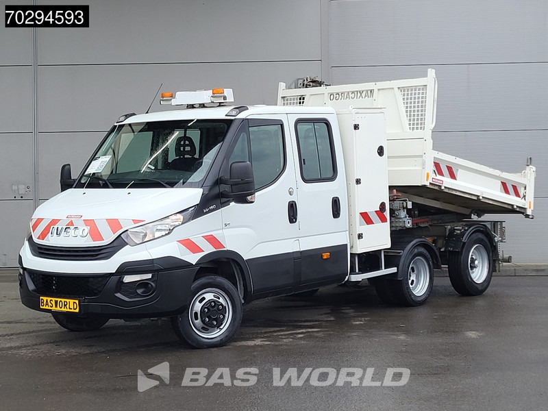 Iveco Daily 35C15 3.0L Kipper met Kist Maxicargo Airco Cruise Camera Euro6 Tipper Benne Kieper 2m3 Airco Dubbel cabine Cruise control - Kipper bestelwagen: afbeelding 3 Iveco Daily 35C15 3.0L Kipper met Kist Maxicargo Airco Cruise Camera Euro6 Tipper Benne Kieper 2m3 Airco Dubbel cabine Cruise control - Kipper bestelwagen: afbeelding 3