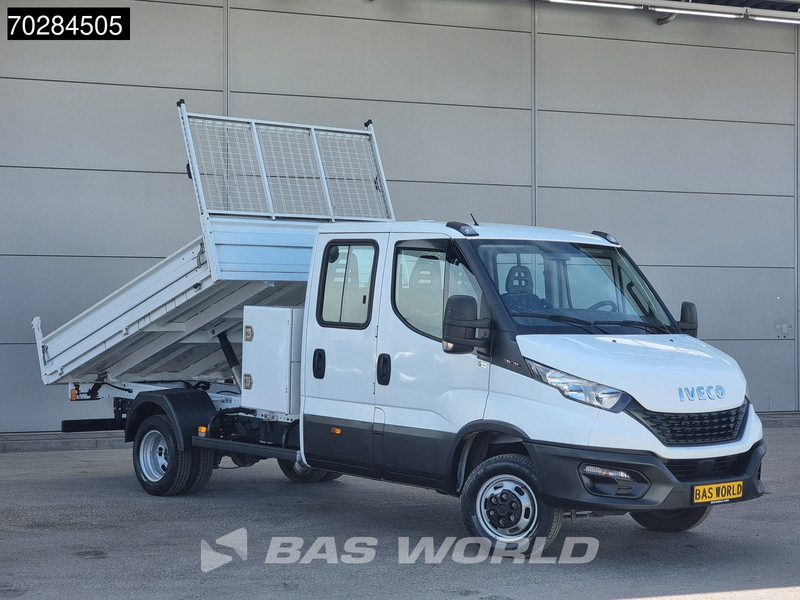 Iveco Daily 35C16 3.0L Kipper met Kist Dubbel Cabine Dubbellucht 3,5t Trekhaak Airco Cruise Euro6 Kieper Tipper Benne Airco Dubbel cabine Tr - Bestelwagen met open laadbak: afbeelding 3 Iveco Daily 35C16 3.0L Kipper met Kist Dubbel Cabine Dubbellucht 3,5t Trekhaak Airco Cruise Euro6 Kieper Tipper Benne Airco Dubbel cabine Tr - Bestelwagen met open laadbak: afbeelding 3