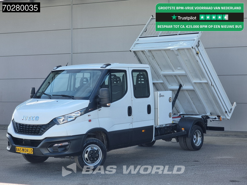 Iveco Daily 35C16 3.0L Open Laadbak met Kist Dubbel Cabine Dubbellucht 3,5t Trekhaak Airco Cruise Euro6 Pritsche Pickup Open Box Airco Trekh - Bestelwagen met open laadbak: afbeelding 1 Iveco Daily 35C16 3.0L Open Laadbak met Kist Dubbel Cabine Dubbellucht 3,5t Trekhaak Airco Cruise Euro6 Pritsche Pickup Open Box Airco Trekh - Bestelwagen met open laadbak: afbeelding 1