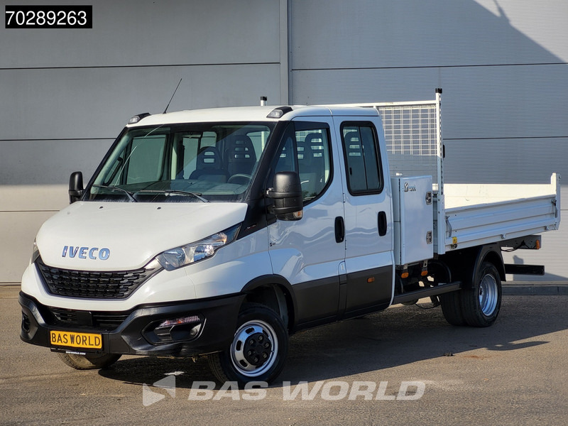 Iveco Daily 35C16 3.0L Open Laadbak met Kist Dubbel Cabine Dubbellucht 3,5t Trekhaak Navi Airco Cruise Camera Euro6 Pritsche Pickup Open Box - Bestelwagen met open laadbak: afbeelding 3 Iveco Daily 35C16 3.0L Open Laadbak met Kist Dubbel Cabine Dubbellucht 3,5t Trekhaak Navi Airco Cruise Camera Euro6 Pritsche Pickup Open Box - Bestelwagen met open laadbak: afbeelding 3