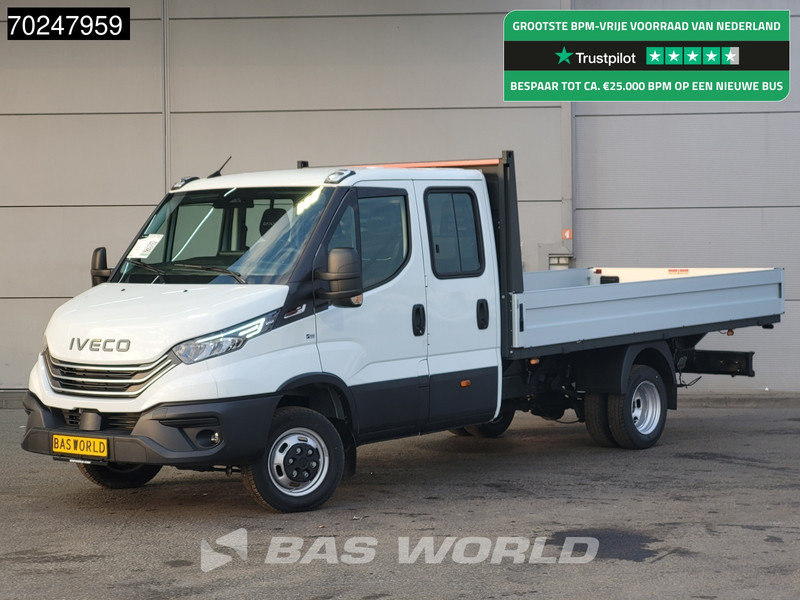 Iveco Daily 35C18 3.0L Automaat 180PK Dubbel Cabine Open Laadbak 2025-Model Dubbellucht 3,5t Trekvermogen ACC LED Navi Euro6 Pritsche Pickup - Bestelwagen met open laadbak: afbeelding 1 Iveco Daily 35C18 3.0L Automaat 180PK Dubbel Cabine Open Laadbak 2025-Model Dubbellucht 3,5t Trekvermogen ACC LED Navi Euro6 Pritsche Pickup - Bestelwagen met open laadbak: afbeelding 1