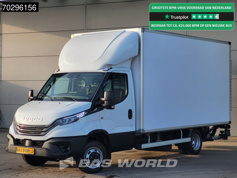 Iveco Daily 35C18 XXL 1000KG Laadklep 3.0L Automaat 3,5t Trekhaak Luchtvering Zijdeur Dubbellucht Bakwagen 180PK LED Airco Cruise Camera Par - Bestelwagen gesloten laadbak: afbeelding 1 Iveco Daily 35C18 XXL 1000KG Laadklep 3.0L Automaat 3,5t Trekhaak Luchtvering Zijdeur Dubbellucht Bakwagen 180PK LED Airco Cruise Camera Par - Bestelwagen gesloten laadbak: afbeelding 1