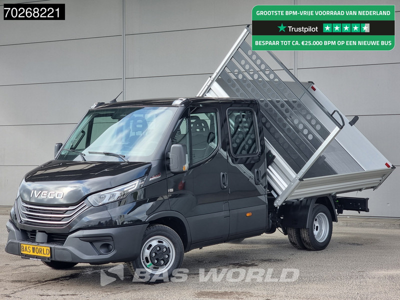 Iveco Daily 35C21 3 zijdige Kipper Dubbel Cabine 210PK 3.0L Dubbellucht Airco Cruise LED Camera Tipper Benne Kieper 2m3 Airco - Kipper bestelwagen: afbeelding 1 Iveco Daily 35C21 3 zijdige Kipper Dubbel Cabine 210PK 3.0L Dubbellucht Airco Cruise LED Camera Tipper Benne Kieper 2m3 Airco - Kipper bestelwagen: afbeelding 1