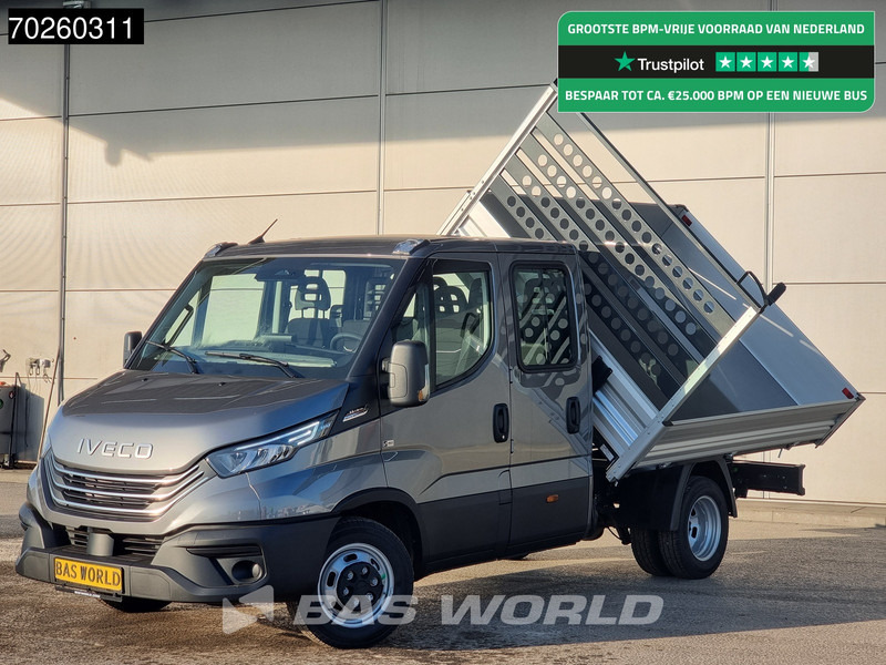 Iveco Daily 35C21 3 zijdige Kipper Dubbel Cabine 210PK 3.0L Dubbellucht Airco Cruise LED Camera Tipper Benne Kieper 2m3 Airco - Kipper bestelwagen: afbeelding 1 Iveco Daily 35C21 3 zijdige Kipper Dubbel Cabine 210PK 3.0L Dubbellucht Airco Cruise LED Camera Tipper Benne Kieper 2m3 Airco - Kipper bestelwagen: afbeelding 1