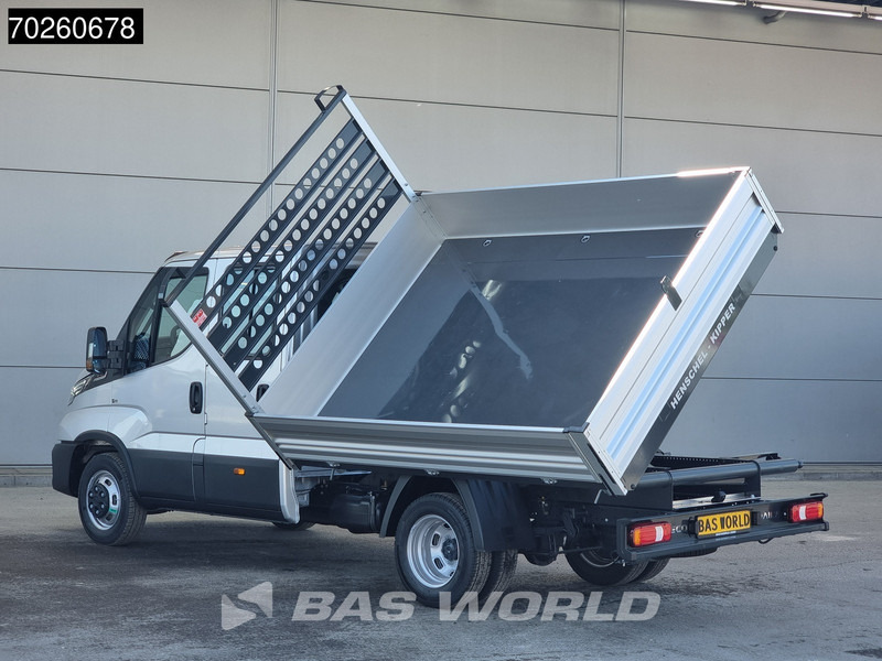 Nieuw Kipper bestelwagen Iveco Daily 35C21 3 zijdige Kipper Dubbel Cabine 210PK 3.0L Dubbellucht Airco Cruise LED Camera Tipper Benne Kieper 2m3 Airco: afbeelding 7