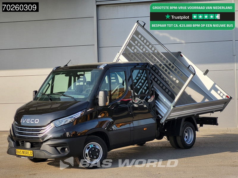Iveco Daily 35C21 3 zijdige Kipper Dubbel Cabine 210PK 3.0L Dubbellucht Airco Cruise LED Camera Tipper Benne Kieper 2m3 Airco - Kipper bestelwagen: afbeelding 1 Iveco Daily 35C21 3 zijdige Kipper Dubbel Cabine 210PK 3.0L Dubbellucht Airco Cruise LED Camera Tipper Benne Kieper 2m3 Airco - Kipper bestelwagen: afbeelding 1