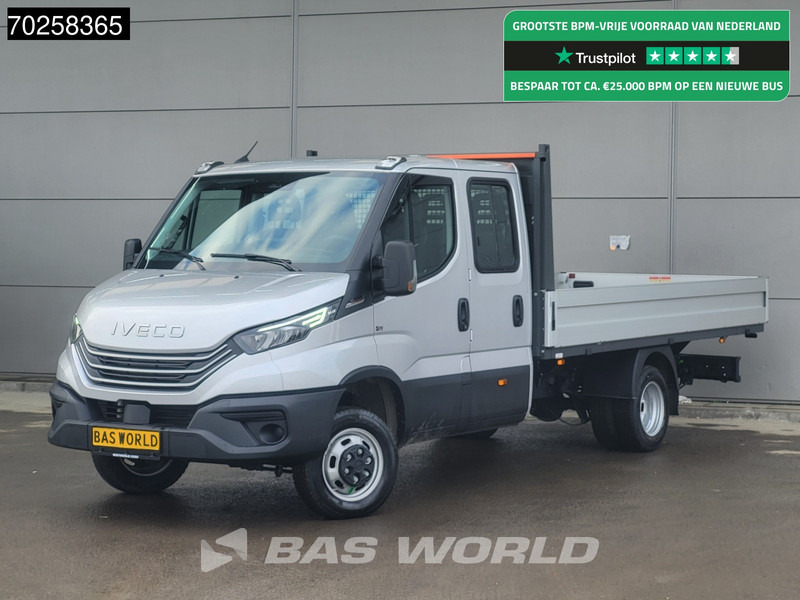 Iveco Daily 35C21 Automaat 2025model Open laadbak Dubbel Cabine CarPlay ACC LED 3,5T Trekvermogen Pritsche Pickup Airco Dubbel cabine - Bestelwagen met open laadbak: afbeelding 1 Iveco Daily 35C21 Automaat 2025model Open laadbak Dubbel Cabine CarPlay ACC LED 3,5T Trekvermogen Pritsche Pickup Airco Dubbel cabine - Bestelwagen met open laadbak: afbeelding 1