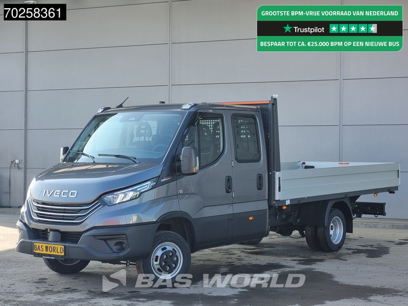 Iveco Daily 35C21 Automaat 2025model Open laadbak Dubbel Cabine CarPlay ACC LED 3,5T Trekvermogen Pritsche Pickup Airco Dubbel cabine - Bestelwagen met open laadbak: afbeelding 1 Iveco Daily 35C21 Automaat 2025model Open laadbak Dubbel Cabine CarPlay ACC LED 3,5T Trekvermogen Pritsche Pickup Airco Dubbel cabine - Bestelwagen met open laadbak: afbeelding 1