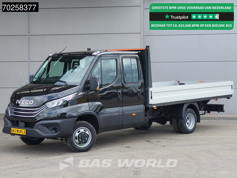 Iveco Daily 35C21 Automaat 2025model Open laadbak Dubbel Cabine CarPlay ACC LED 3,5T Trekvermogen Pritsche Pickup Airco - Bestelwagen met open laadbak: afbeelding 1 Iveco Daily 35C21 Automaat 2025model Open laadbak Dubbel Cabine CarPlay ACC LED 3,5T Trekvermogen Pritsche Pickup Airco - Bestelwagen met open laadbak: afbeelding 1