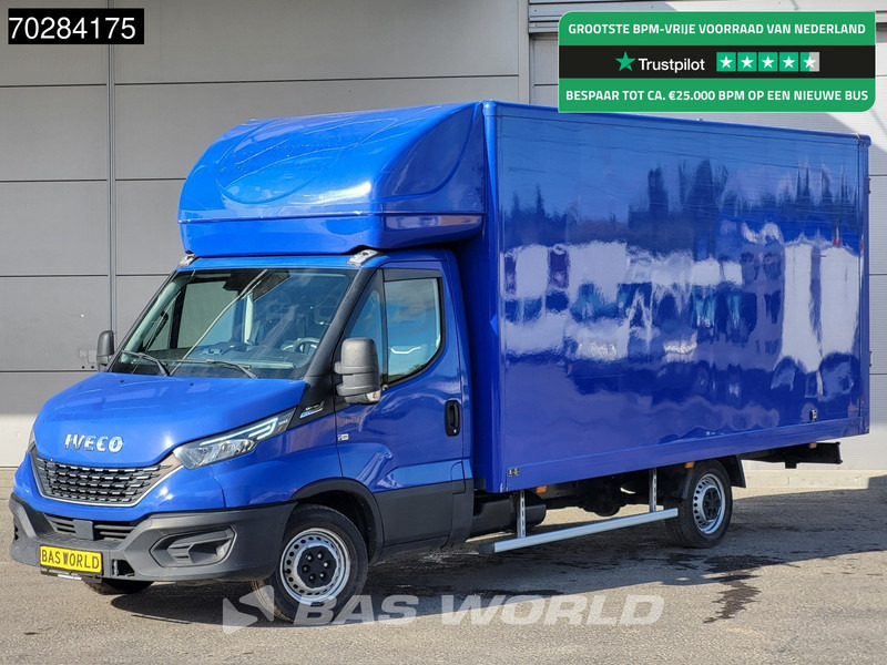Iveco Daily 35S14 Automaat Bakwagen Achterdeuren 488cm lang! Airco Cruise Euro6 Meubelbak Koffer 23m3 Airco Cruise control - Bestelwagen gesloten laadbak: afbeelding 1 Iveco Daily 35S14 Automaat Bakwagen Achterdeuren 488cm lang! Airco Cruise Euro6 Meubelbak Koffer 23m3 Airco Cruise control - Bestelwagen gesloten laadbak: afbeelding 1