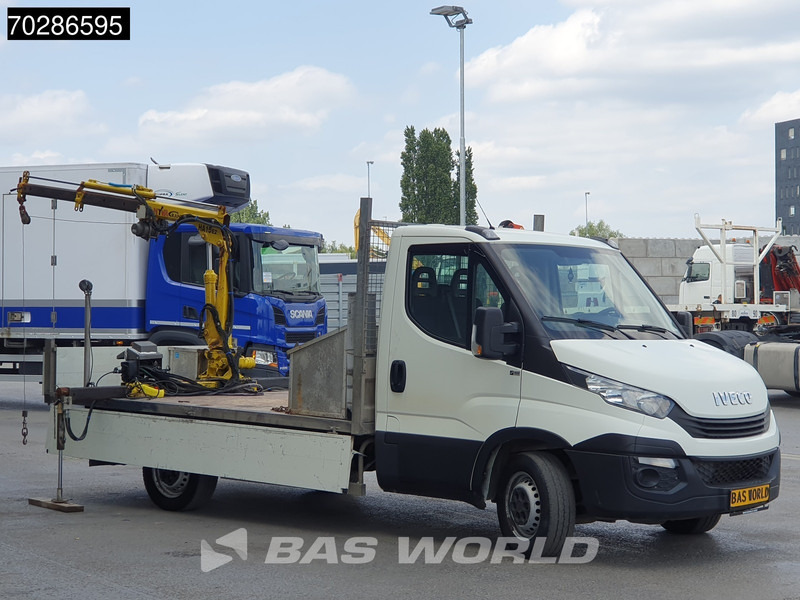 Iveco Daily 35S14 Open Laadbak Kraanwagen Hyva HA15 Euro6 3,5t Trekhaak Crane Kranwagen Pritsche Pickup Open Box Trekhaak - Bestelwagen met open laadbak: afbeelding 2 Iveco Daily 35S14 Open Laadbak Kraanwagen Hyva HA15 Euro6 3,5t Trekhaak Crane Kranwagen Pritsche Pickup Open Box Trekhaak - Bestelwagen met open laadbak: afbeelding 2