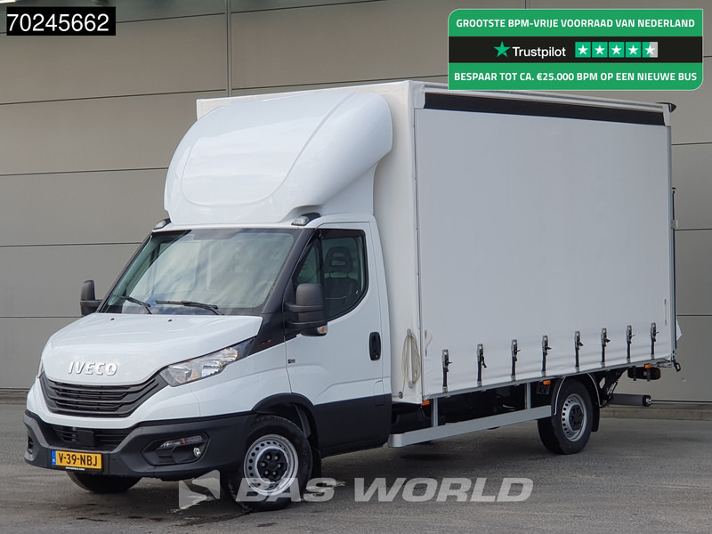 Iveco Daily 35S18 3.0L Laadklep 180PK Schuifzeilen Airco Cruise Bakwagen Euro6 Meubelbak Zeilenwagen Schuifzeil Plane 22m3 Airco Cruise cont - Huifzeil bedrijfswagen: afbeelding 1 Iveco Daily 35S18 3.0L Laadklep 180PK Schuifzeilen Airco Cruise Bakwagen Euro6 Meubelbak Zeilenwagen Schuifzeil Plane 22m3 Airco Cruise cont - Huifzeil bedrijfswagen: afbeelding 1