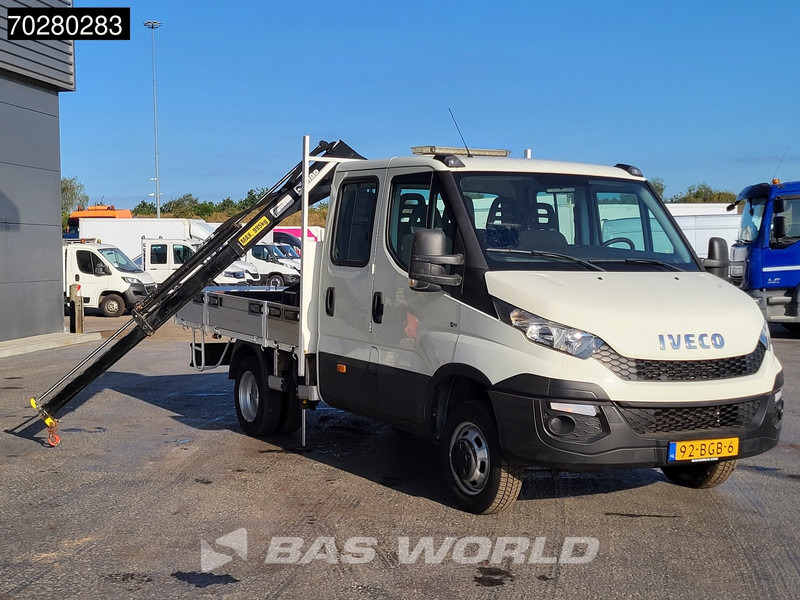 Iveco Daily 50C17 3,0L Automaat 170PK HIAB 017T-2 DC Open laadbak Dubbellucht Airco Euro6 Pickup Crane Kraanwagen Kranwagen Pritsche Airco D - Bestelwagen met open laadbak: afbeelding 3 Iveco Daily 50C17 3,0L Automaat 170PK HIAB 017T-2 DC Open laadbak Dubbellucht Airco Euro6 Pickup Crane Kraanwagen Kranwagen Pritsche Airco D - Bestelwagen met open laadbak: afbeelding 3