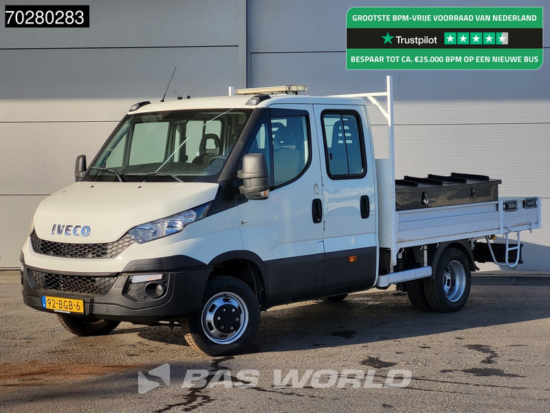 Iveco Daily 50C17 3,0L Automaat 170PK HIAB 017T-2 DC Open laadbak Dubbellucht Airco Euro6 Pickup Crane Kraanwagen Kranwagen Pritsche Airco D - Bestelwagen met open laadbak: afbeelding 5 Iveco Daily 50C17 3,0L Automaat 170PK HIAB 017T-2 DC Open laadbak Dubbellucht Airco Euro6 Pickup Crane Kraanwagen Kranwagen Pritsche Airco D - Bestelwagen met open laadbak: afbeelding 5