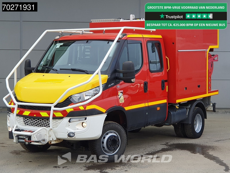 Iveco Daily 70C17 4x4 Achleitner Firetruck Brandweerwagen AWD Allrad Camper 1200liter Airco Dubbel cabine Trekhaak Cruise control - Ambulance: afbeelding 1 Iveco Daily 70C17 4x4 Achleitner Firetruck Brandweerwagen AWD Allrad Camper 1200liter Airco Dubbel cabine Trekhaak Cruise control - Ambulance: afbeelding 1