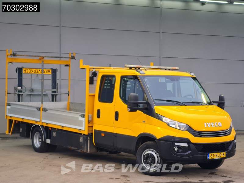 Iveco Daily 70C18 3.0L Automaat 452cmOpen Laadbak Dubbel Cabine Dubbellucht 3,5t Trekhaak Navi Airco Cruise Camera Zwaailamp Euro6 Pritsche - Bestelwagen met open laadbak: afbeelding 3 Iveco Daily 70C18 3.0L Automaat 452cmOpen Laadbak Dubbel Cabine Dubbellucht 3,5t Trekhaak Navi Airco Cruise Camera Zwaailamp Euro6 Pritsche - Bestelwagen met open laadbak: afbeelding 3