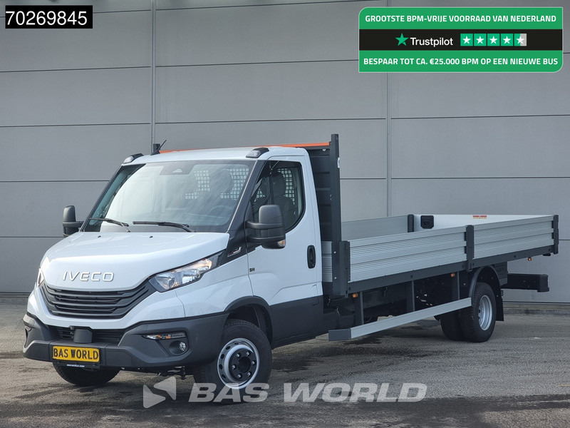 Iveco Daily 70C18 3.0L Automaat 525cm Open laadbak XXL Trekhaak ACC Navi Airco Pickup Pritsche 5m3 Airco Trekhaak - Bestelwagen met open laadbak: afbeelding 1 Iveco Daily 70C18 3.0L Automaat 525cm Open laadbak XXL Trekhaak ACC Navi Airco Pickup Pritsche 5m3 Airco Trekhaak - Bestelwagen met open laadbak: afbeelding 1