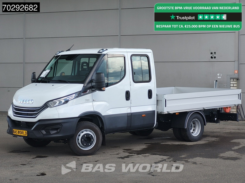 Iveco Daily 70C21 3.0L Automaat Dubbellucht 210PK Open Laadbak 3,5t Trekhaak 210PK LED Airco Cruise Euro6 Pritsche Pickup Airco Trekhaak Cru - Bestelwagen met open laadbak: afbeelding 1 Iveco Daily 70C21 3.0L Automaat Dubbellucht 210PK Open Laadbak 3,5t Trekhaak 210PK LED Airco Cruise Euro6 Pritsche Pickup Airco Trekhaak Cru - Bestelwagen met open laadbak: afbeelding 1