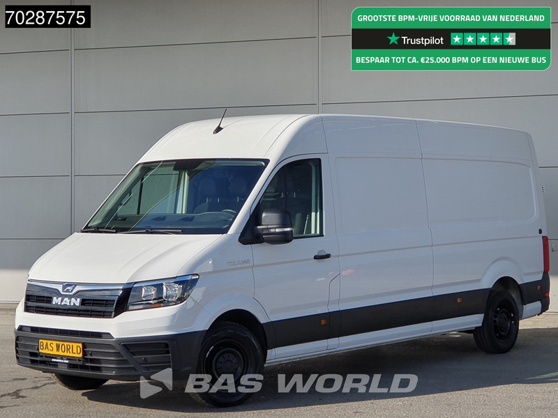 MAN TGE 3.140 Automaat L4H3 Airco Camera Parkeersensoren Euro6 L3H2 15m3 Airco - Gesloten bestelwagen: afbeelding 1 MAN TGE 3.140 Automaat L4H3 Airco Camera Parkeersensoren Euro6 L3H2 15m3 Airco - Gesloten bestelwagen: afbeelding 1