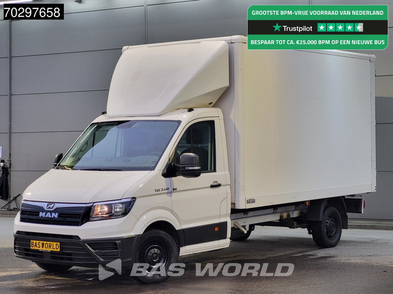 MAN TGE 3.140 Bakwagen Achterdeuren Airco Cruise Camera Euro6 Meubelbak Koffer Airco Cruise control - Bestelwagen gesloten laadbak: afbeelding 1 MAN TGE 3.140 Bakwagen Achterdeuren Airco Cruise Camera Euro6 Meubelbak Koffer Airco Cruise control - Bestelwagen gesloten laadbak: afbeelding 1