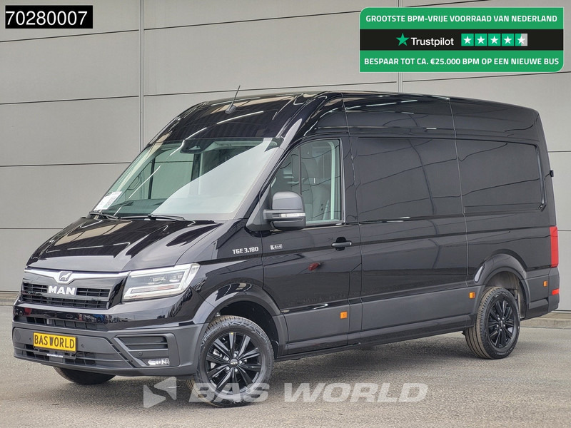 MAN TGE 3.180 4x4 Automaat 2025 Facelift L3H3 LED ACC Navi Airco Cruise Camera Parkeersensoren L2H2 Allrad 4WD 12m3 Airco - Gesloten bestelwagen: afbeelding 1 MAN TGE 3.180 4x4 Automaat 2025 Facelift L3H3 LED ACC Navi Airco Cruise Camera Parkeersensoren L2H2 Allrad 4WD 12m3 Airco - Gesloten bestelwagen: afbeelding 1