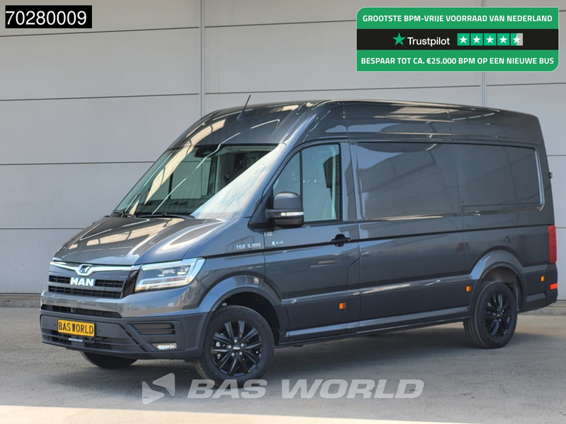 MAN TGE 3.180 4x4 Automaat L3H3 LED ACC Navi Airco Cruise Camera Parkeersensoren L2H2 Allrad 4WD 12m3 Airco - Gesloten bestelwagen: afbeelding 1 MAN TGE 3.180 4x4 Automaat L3H3 LED ACC Navi Airco Cruise Camera Parkeersensoren L2H2 Allrad 4WD 12m3 Airco - Gesloten bestelwagen: afbeelding 1