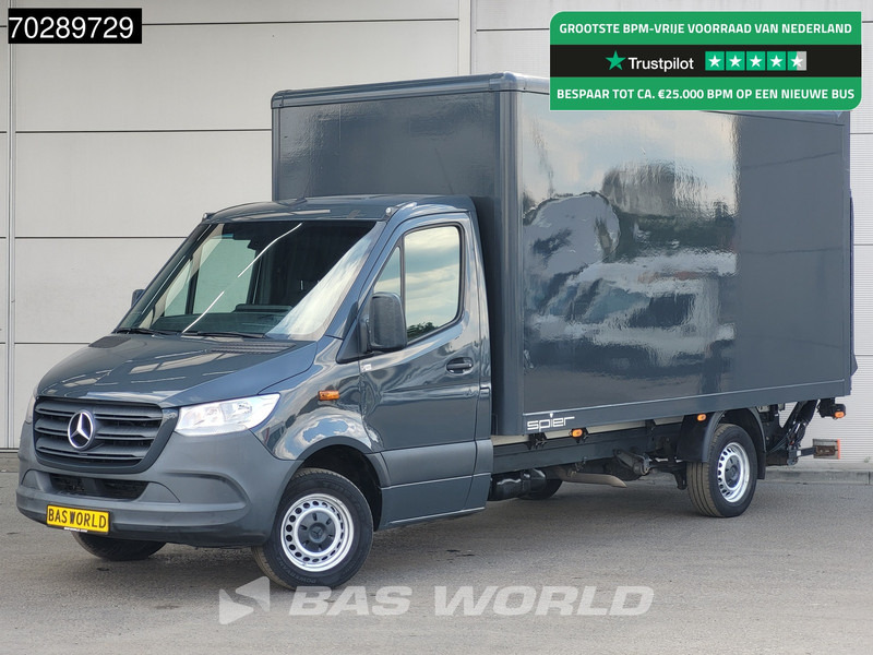 Mercedes-Benz Sprinter 316 CDI Laadklep Bakwagen Airco Camera MBUX CarPlay Euro6 Meubelbak Koffer 19m3 Airco Cruise control - Bestelwagen gesloten laadbak: afbeelding 1 Mercedes-Benz Sprinter 316 CDI Laadklep Bakwagen Airco Camera MBUX CarPlay Euro6 Meubelbak Koffer 19m3 Airco Cruise control - Bestelwagen gesloten laadbak: afbeelding 1