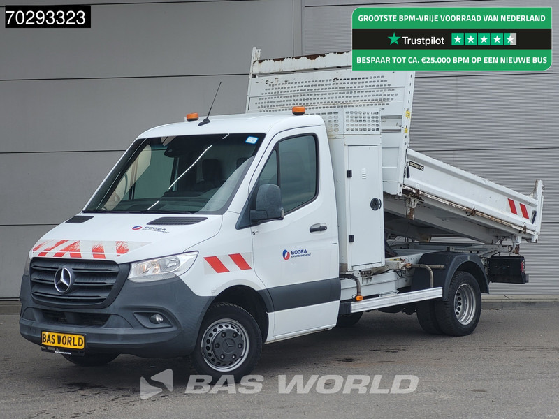 Mercedes-Benz Sprinter 514 CDI 3 zijdige Kipper 3.5t trekhaak MBUX Navi Camera Tipper Benne Open laadbak Kieper 2m3 Airco Trekhaak Cruise control - Kipper bestelwagen: afbeelding 1 Mercedes-Benz Sprinter 514 CDI 3 zijdige Kipper 3.5t trekhaak MBUX Navi Camera Tipper Benne Open laadbak Kieper 2m3 Airco Trekhaak Cruise control - Kipper bestelwagen: afbeelding 1