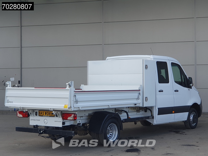 Kipper bestelwagen Mercedes-Benz Sprinter 514 CDI Kipper met Kist Dubbel Cabine Dubbellucht 3,5t Trekhaak Airco Cruise Euro6 Kieper Tipper Benne Airco Dubbel cabine Trekh: afbeelding 5