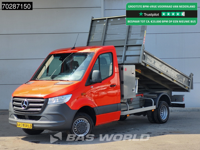 Mercedes-Benz Sprinter 514 CDI Kipper met Kist Dubbellucht 3,5t Trekhaak Airco Cruise Euro6 Tipper Benne Kieper 2m3 Airco Trekhaak Cruise control - Kipper bestelwagen: afbeelding 1 Mercedes-Benz Sprinter 514 CDI Kipper met Kist Dubbellucht 3,5t Trekhaak Airco Cruise Euro6 Tipper Benne Kieper 2m3 Airco Trekhaak Cruise control - Kipper bestelwagen: afbeelding 1