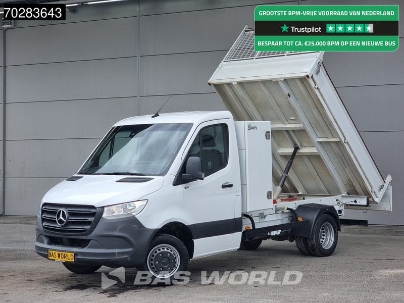 Mercedes-Benz Sprinter 514 CDI Open Laadbak met Kist Dubbel Cabine Dubbellucht 3,5t Trekhaak Airco Cruise Euro6 Pritsche Pickup Open Box 1m3 Airco Trek - Bestelwagen met open laadbak: afbeelding 1 Mercedes-Benz Sprinter 514 CDI Open Laadbak met Kist Dubbel Cabine Dubbellucht 3,5t Trekhaak Airco Cruise Euro6 Pritsche Pickup Open Box 1m3 Airco Trek - Bestelwagen met open laadbak: afbeelding 1