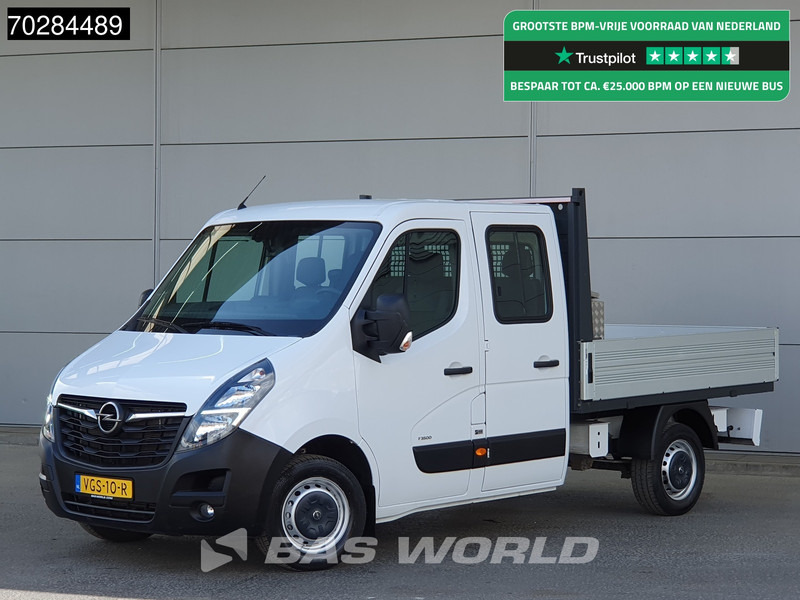 Opel Movano 135PK Open Laadbak Dubbel Cabine Trekhaak LED Airco Cruise Euro6 Pritsche Pickup Open Box Airco Trekhaak Cruise control - Bestelwagen met open laadbak: afbeelding 1 Opel Movano 135PK Open Laadbak Dubbel Cabine Trekhaak LED Airco Cruise Euro6 Pritsche Pickup Open Box Airco Trekhaak Cruise control - Bestelwagen met open laadbak: afbeelding 1