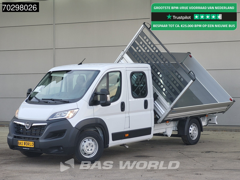 Opel Movano 140PK Driezijdige Kipper Dubbel Cabine Airco Cruise Euro6 Tipper Benne Kieper Dreiseitenkipper Airco Cruise control - Kipper bestelwagen: afbeelding 1 Opel Movano 140PK Driezijdige Kipper Dubbel Cabine Airco Cruise Euro6 Tipper Benne Kieper Dreiseitenkipper Airco Cruise control - Kipper bestelwagen: afbeelding 1