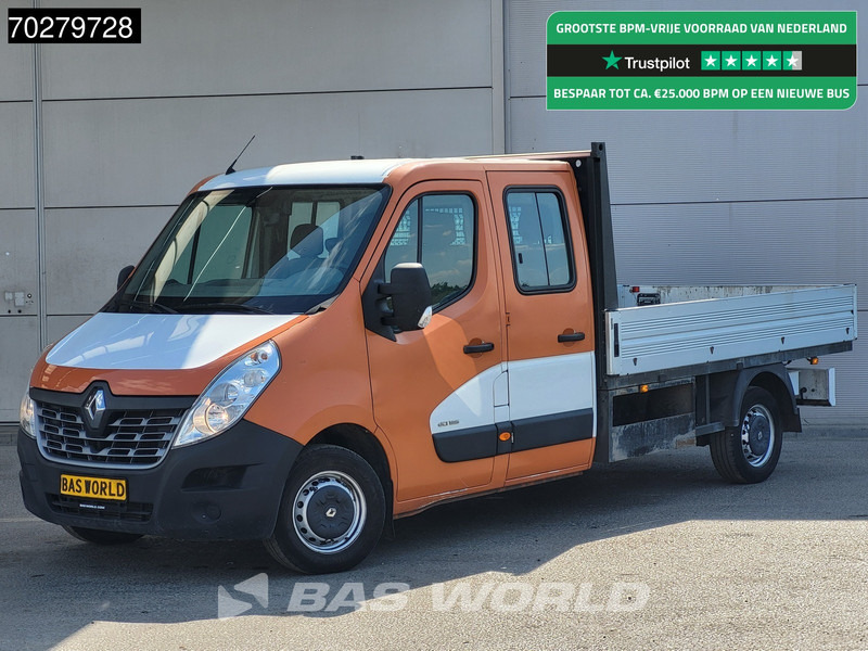 Renault Master 125PK Open Laadbak Dubbel Cabine Navi Pritsche Pickup Open Box - Bestelwagen met open laadbak: afbeelding 1 Renault Master 125PK Open Laadbak Dubbel Cabine Navi Pritsche Pickup Open Box - Bestelwagen met open laadbak: afbeelding 1