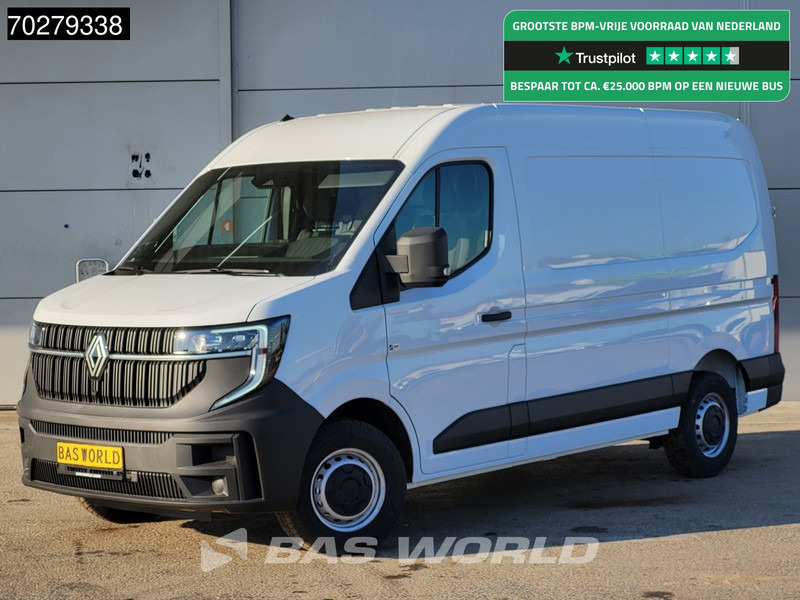 Nieuw Gesloten bestelwagen Renault Master 130pk 2025 Model! L2H2 Camera Carplay LED Airco Cruise Parkeersensoren L2 11m3 Airco Cruise control: afbeelding 1