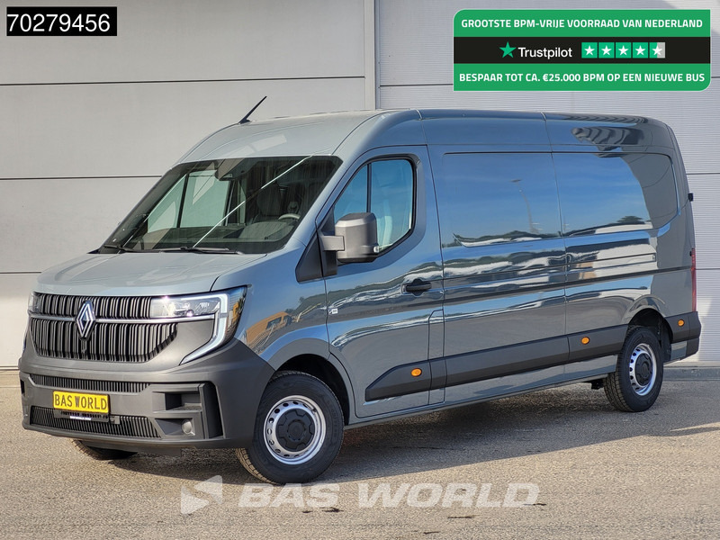 Renault Master 130pk 2025 Model! L3H2 Camera Carplay LED Airco Cruise Parkeersensoren L3 12m3 Airco Cruise control - Gesloten bestelwagen: afbeelding 1 Renault Master 130pk 2025 Model! L3H2 Camera Carplay LED Airco Cruise Parkeersensoren L3 12m3 Airco Cruise control - Gesloten bestelwagen: afbeelding 1