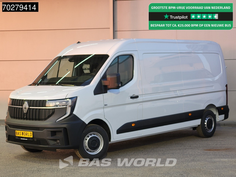 Renault Master 130pk 2025 Model! L3H2 Camera Carplay LED Airco Cruise Parkeersensoren L3 13m3 Airco Cruise control - Gesloten bestelwagen: afbeelding 1 Renault Master 130pk 2025 Model! L3H2 Camera Carplay LED Airco Cruise Parkeersensoren L3 13m3 Airco Cruise control - Gesloten bestelwagen: afbeelding 1