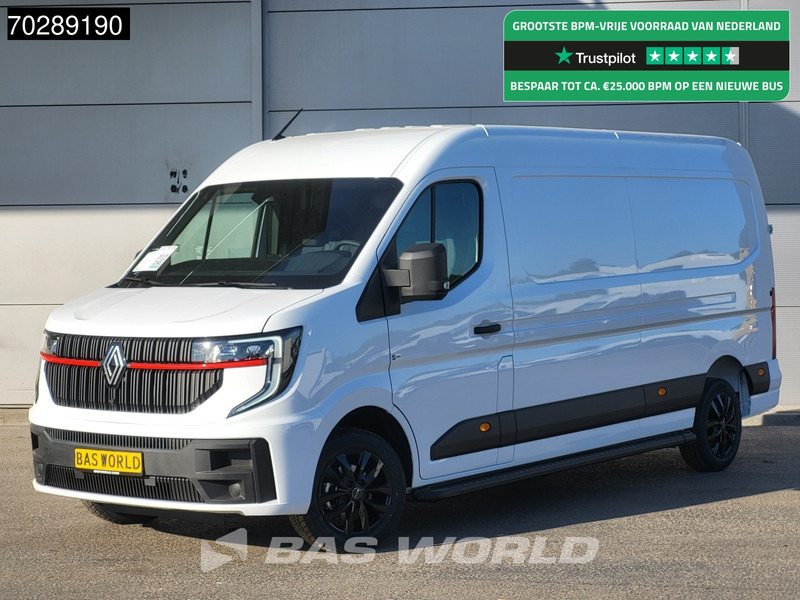 Renault Master 130pk 2025model L3H2 Special Edition LED Imperiaal 17 inch Velgen Airco Cruise Camera Carplay Parkeersensoren L3 12m3 Airco Cruise con - Gesloten bestelwagen: afbeelding 1 Renault Master 130pk 2025model L3H2 Special Edition LED Imperiaal 17 inch Velgen Airco Cruise Camera Carplay Parkeersensoren L3 12m3 Airco Cruise con - Gesloten bestelwagen: afbeelding 1