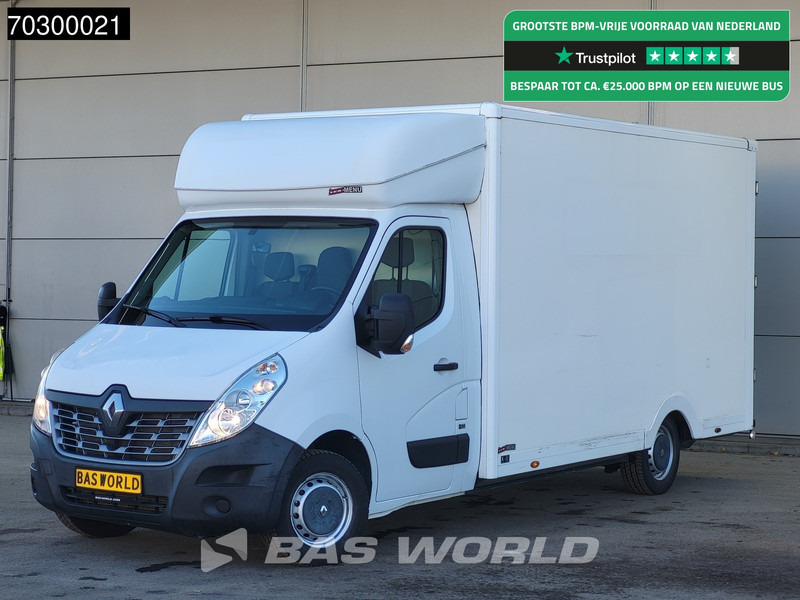 Renault Master 130pk Lowliner 422cm Bakwagen Achterdeuren Airco Cruise Euro6 Verkoopwagen Meubelbak Koffer Airco Cruise control - Bestelwagen gesloten laadbak: afbeelding 1 Renault Master 130pk Lowliner 422cm Bakwagen Achterdeuren Airco Cruise Euro6 Verkoopwagen Meubelbak Koffer Airco Cruise control - Bestelwagen gesloten laadbak: afbeelding 1