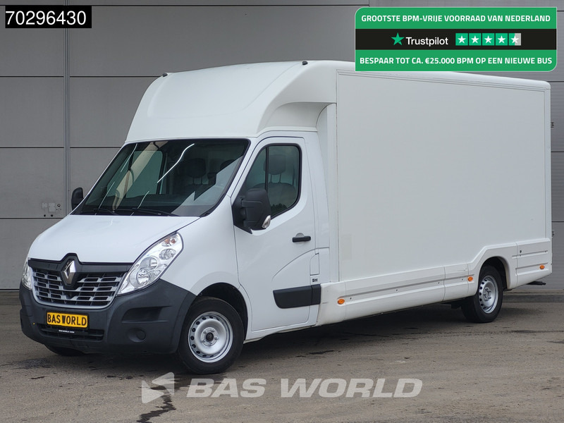 Renault Master 145PK 456cm Bakwagen Achterdeuren Airco Cruise Euro6 Meubelbak Koffer Airco Cruise control - Bestelwagen gesloten laadbak: afbeelding 1 Renault Master 145PK 456cm Bakwagen Achterdeuren Airco Cruise Euro6 Meubelbak Koffer Airco Cruise control - Bestelwagen gesloten laadbak: afbeelding 1