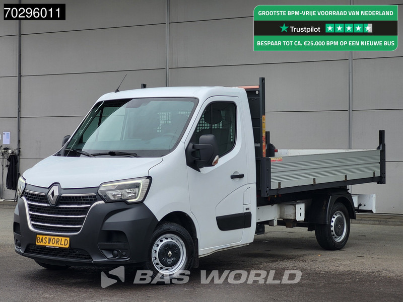 Renault Master 145PK Kipper LED Airco Euro6 Tipper Benne Kieper Airco - Kipper bestelwagen: afbeelding 1 Renault Master 145PK Kipper LED Airco Euro6 Tipper Benne Kieper Airco - Kipper bestelwagen: afbeelding 1