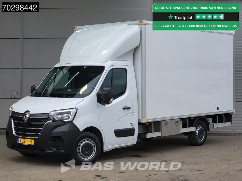 Renault Master 145PK Luchtvering Bakwagen LED Navi Airco Cruise APK 07-2026 Euro6 Meubelbak Koffer Airco Cruise control - Bestelwagen gesloten laadbak: afbeelding 1 Renault Master 145PK Luchtvering Bakwagen LED Navi Airco Cruise APK 07-2026 Euro6 Meubelbak Koffer Airco Cruise control - Bestelwagen gesloten laadbak: afbeelding 1