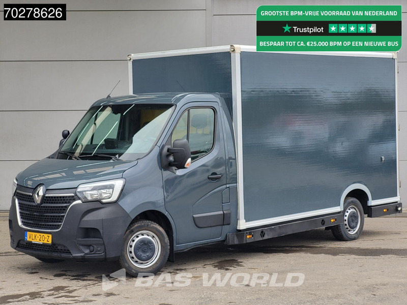 Renault Master 150PK Bakwagen Airco Cruise Luchtvering Meubelbak Plancher Verkoopwagen Foodtruck Paardenwagen 18m3 Airco Cruise control - Bestelwagen gesloten laadbak: afbeelding 1 Renault Master 150PK Bakwagen Airco Cruise Luchtvering Meubelbak Plancher Verkoopwagen Foodtruck Paardenwagen 18m3 Airco Cruise control - Bestelwagen gesloten laadbak: afbeelding 1