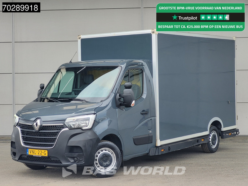 Renault Master 150PK Bakwagen Airco Cruise Luchtvering Meubelbak Plancher Verkoopwagen Foodtruck Paardenwagen 18m3 Airco Cruise control - Bestelwagen gesloten laadbak: afbeelding 1 Renault Master 150PK Bakwagen Airco Cruise Luchtvering Meubelbak Plancher Verkoopwagen Foodtruck Paardenwagen 18m3 Airco Cruise control - Bestelwagen gesloten laadbak: afbeelding 1