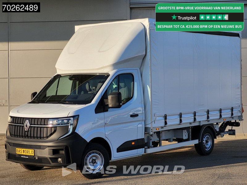 Renault Master 170pk 2025model BPM vrij!! Laadklep Schuifzeil Carplay LED Airco Cruise Bakwagen Meubelbak Zeilenwagen Schuifzeilen Plane Airco Cruise - Huifzeil bedrijfswagen: afbeelding 1 Renault Master 170pk 2025model BPM vrij!! Laadklep Schuifzeil Carplay LED Airco Cruise Bakwagen Meubelbak Zeilenwagen Schuifzeilen Plane Airco Cruise - Huifzeil bedrijfswagen: afbeelding 1
