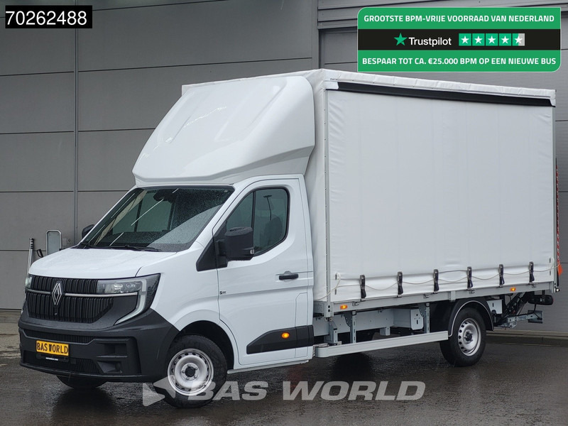 Renault Master 170pk Schuifzeilen met Laadklep 2025 Model LED Carplay Airco Cruise Schuifzeil Zeilen Koffer Meubelbak 21m3 Airco Cruise control - Huifzeil bedrijfswagen: afbeelding 1 Renault Master 170pk Schuifzeilen met Laadklep 2025 Model LED Carplay Airco Cruise Schuifzeil Zeilen Koffer Meubelbak 21m3 Airco Cruise control - Huifzeil bedrijfswagen: afbeelding 1