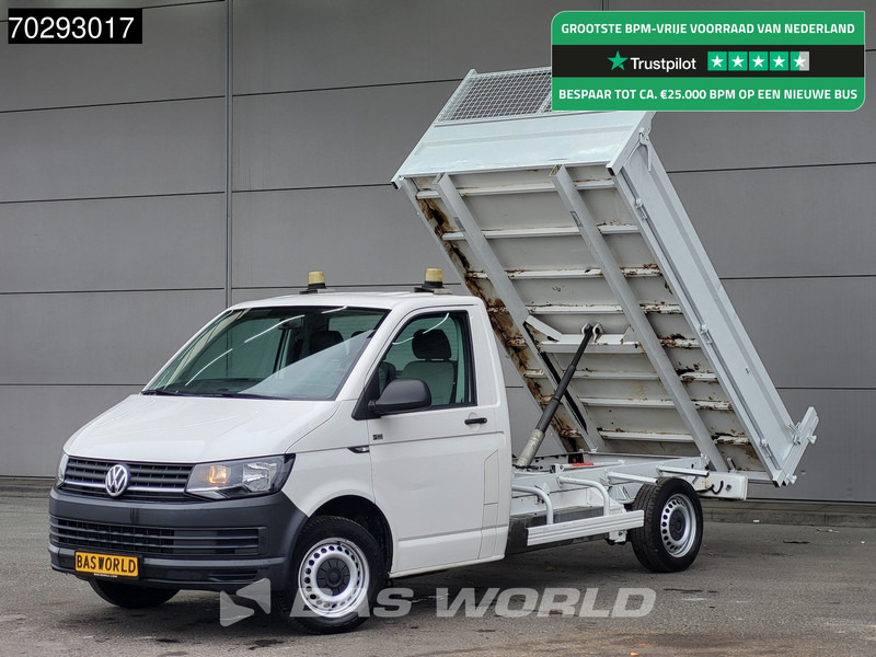 Volkswagen Transporter 150PK Kipper Trekhaak Euro6 Tipper Benne Kieper Trekhaak - Bestelwagen met open laadbak: afbeelding 1 Volkswagen Transporter 150PK Kipper Trekhaak Euro6 Tipper Benne Kieper Trekhaak - Bestelwagen met open laadbak: afbeelding 1