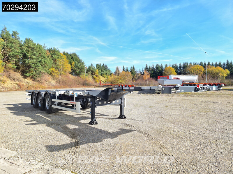 Kässbohrer K.SHG S / 40 - 12 / 27 EU 3 axles NEW! Container Chassis - Containertransporter/ Wissellaadbak oplegger: afbeelding 5 Kässbohrer K.SHG S / 40 - 12 / 27 EU 3 axles NEW! Container Chassis - Containertransporter/ Wissellaadbak oplegger: afbeelding 5